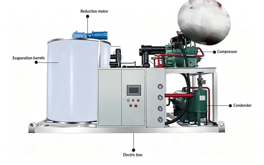 Comment fonctionnent les machines à glace industrielles
