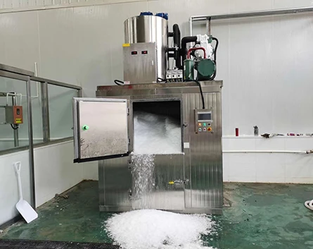 Diverses machines &agrave; glace en &eacute;cailles personnalis&eacute;es + stockage de glace vers divers pays
